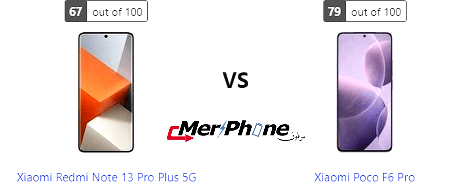 دليل الاختيار التكنولوجي: مقارنة Xiaomi Redmi Note 13 Pro Plus 5G و Xiaomi Poco F6 Pro