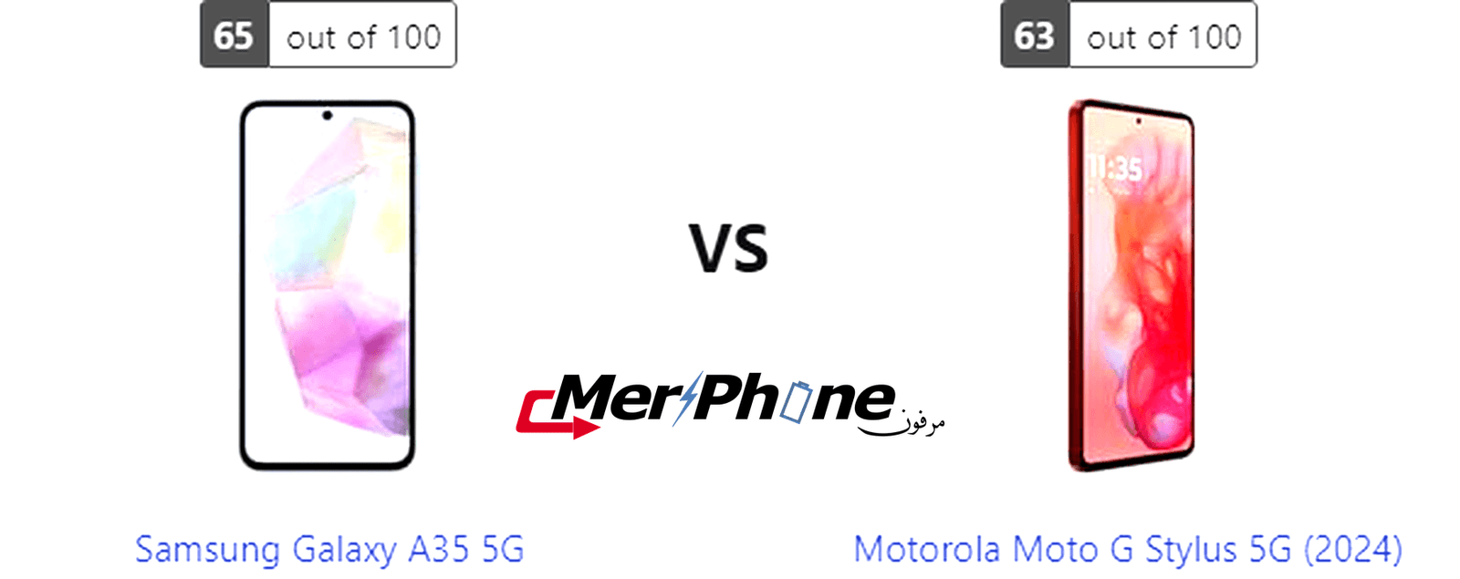 دراسة تقنية متخصصة: Samsung Galaxy A35 5G و Motorola Moto G Stylus 5G (2024)