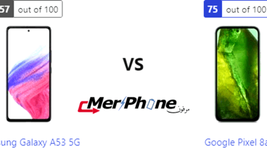 مراجعة علمية دقيقة: Samsung Galaxy A53 5G ضد Google Pixel 8a