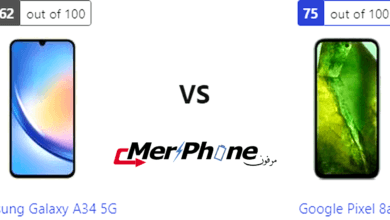 تحليل عميق للمواصفات: Samsung Galaxy A34 5G مقابل Google Pixel 8a