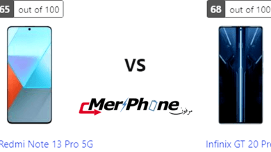 تقرير تقني شامل: Xiaomi Redmi Note 13 Pro 5G يقابل Infinix GT 20 Pro