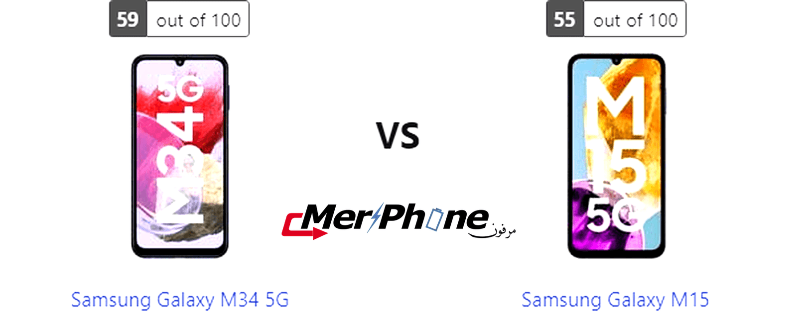 تحليل شامل: Samsung Galaxy M34 5G ضد Samsung Galaxy M15