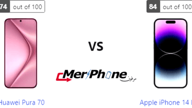 مختبر الهواتف: مقارنة Huawei Pura 70 مع Apple iPhone 14 Pro