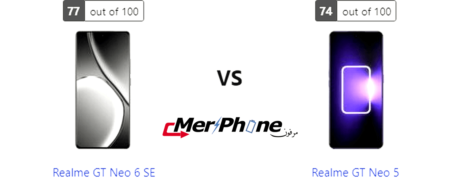 مقارنة تقنية: Realme GT Neo 6 SE يواجه Realme GT Neo 5