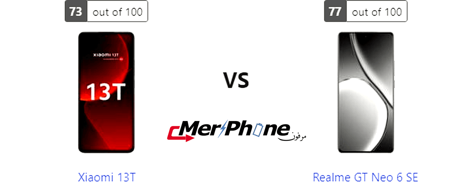 تحليل استراتيجي للمواصفات: Xiaomi 13T و Realme GT Neo 6 SE