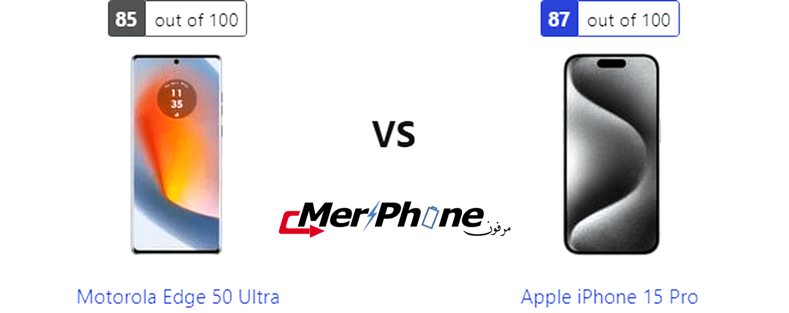 مراجعة فنية استراتيجية: Motorola Edge 50 Ultra يقابل Apple iPhone 15 Pro