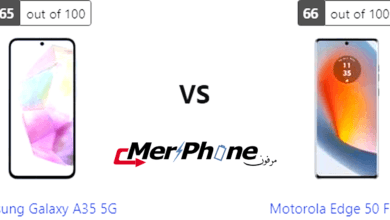 مراجعة استراتيجية متكاملة: Samsung Galaxy A35 5G يقابل Motorola Edge 50 Fusion