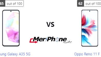 مراجعة علمية دقيقة: Samsung Galaxy A35 5G ضد Oppo Reno 11 F 5G