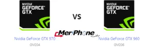 مقارنة شاملة: Nvidia GeForce GTX 970 ضد Nvidia GeForce GTX 960