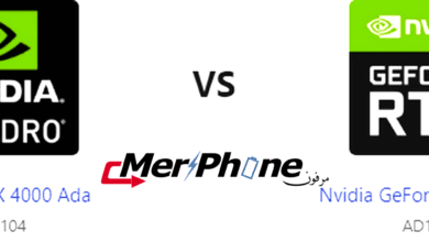 تحليل المميزات التقنية: Nvidia RTX 4000 Ada يقابل Nvidia GeForce RTX 4060