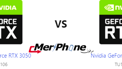 تقرير مواصفات متكامل: مقارنة Nvidia GeForce RTX 3050 يتحدى Nvidia GeForce RTX 2070