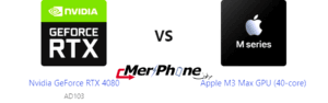 اختار الأنسب لك: Nvidia GeForce RTX 4080 أو Apple M3 Max GPU (40-core)