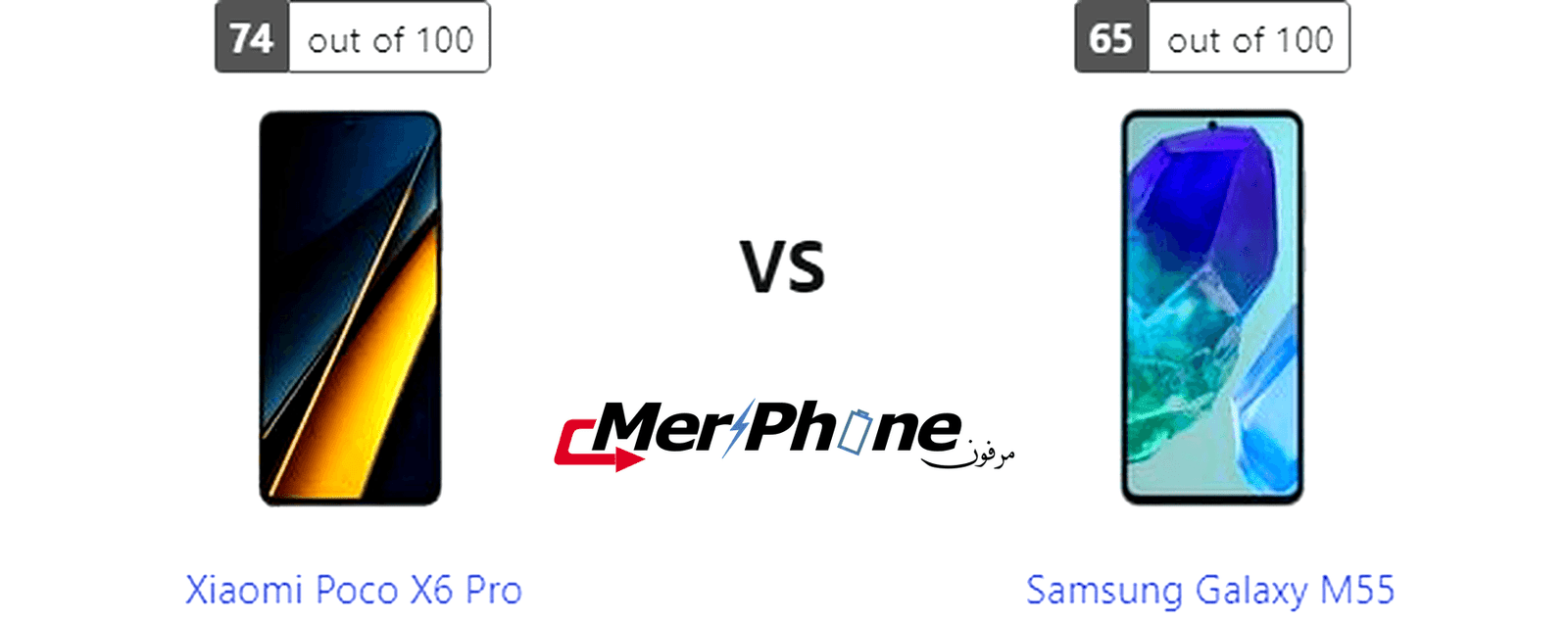 تقييم متكامل للخصائص: Xiaomi Poco X6 Pro يواجه Samsung Galaxy M55