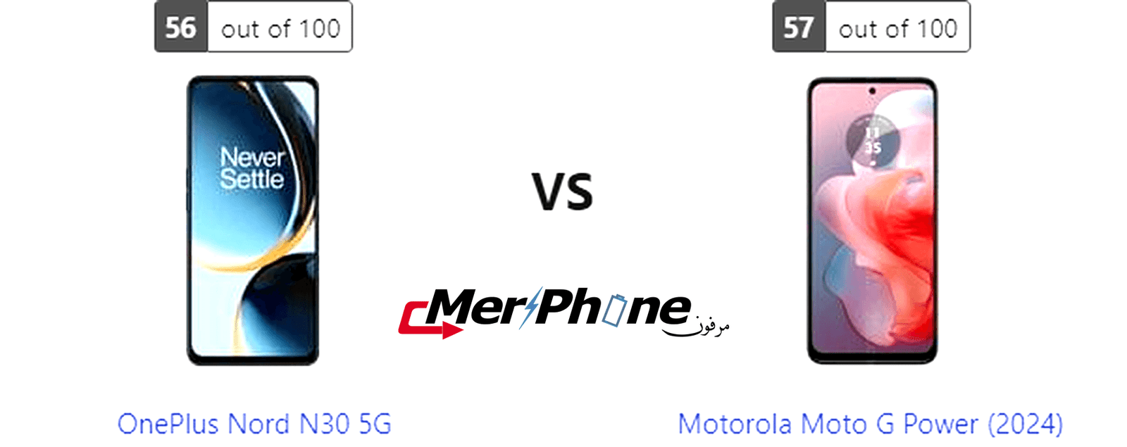 تحليل عميق: مواصفات OnePlus Nord N30 5G و Motorola Moto G Power (2024)