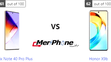 معركة الهواتف المتقدمة: مقارنة Infinix Note 40 Pro Plus و Honor X9b