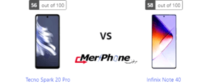 مقارنة شاملة: Tecno Spark 20 Pro ضد Infinix Note 40