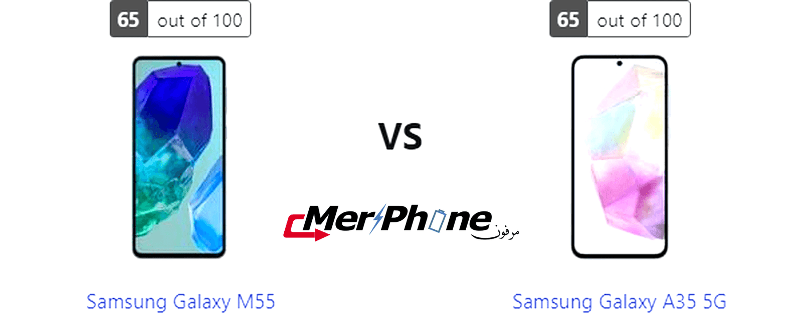 معركة الابتكار التقني: Samsung Galaxy M55 يواجه Samsung Galaxy A35 5G