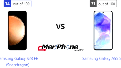 تقرير مواصفات: مقارنة Samsung Galaxy S23 FE (Snapdragon) ضد Samsung Galaxy A55 5G