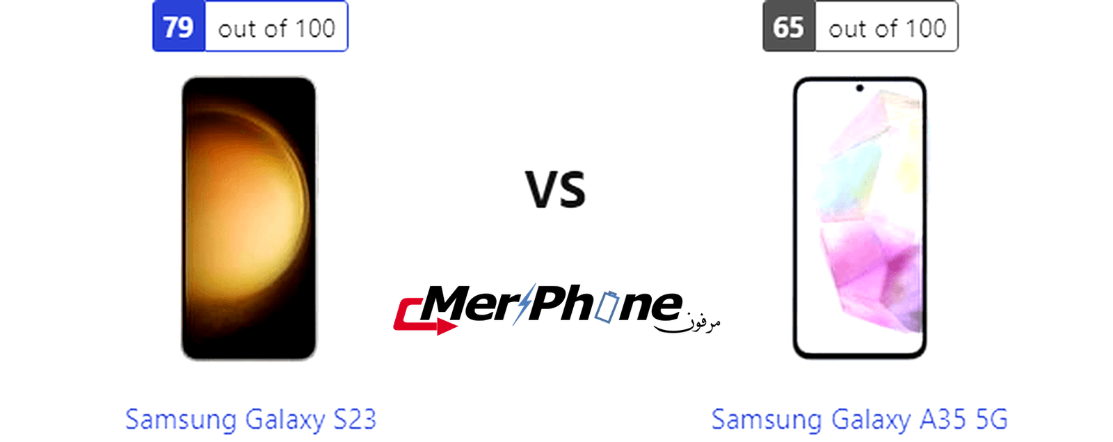 تقييم شامل: خصائص Samsung Galaxy S23 مقابل Samsung Galaxy A35 5G