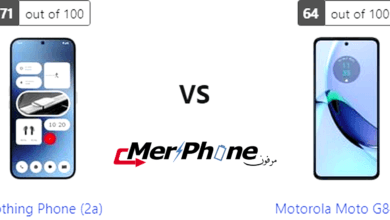 مراجعة علمية دقيقة: Nothing Phone (2a) ضد Motorola Moto G84 5G
