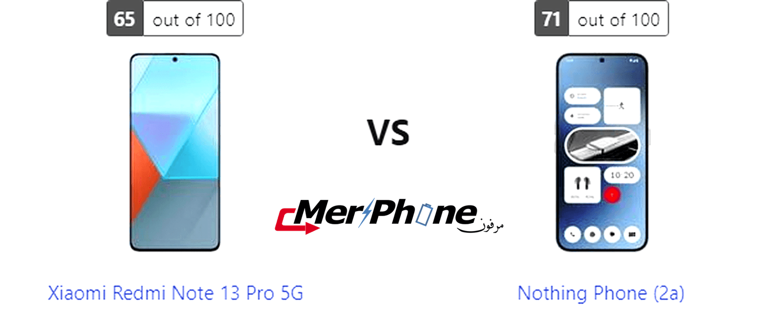 مراجعة استراتيجية: Xiaomi Redmi Note 13 Pro 5G أو Nothing Phone (2a)؟