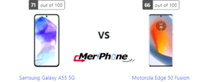 هاتف Samsung Galaxy A55 5G ضد Motorola Edge 50 Fusion