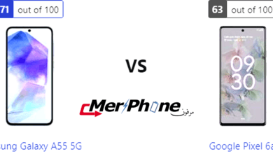 معركة الهواتف الذكية: Samsung Galaxy A55 5G يواجه Google Pixel 6a