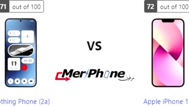 دليل المستهلك المتكامل: Nothing Phone (2a) ضد Apple iPhone 13