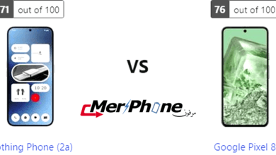 تقرير مفصل للمواصفات: Nothing Phone (2a) ضد Google Pixel 8