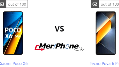 تقرير مواصفات: مقارنة Xiaomi Poco X6 ضد Tecno Pova 6 Pro