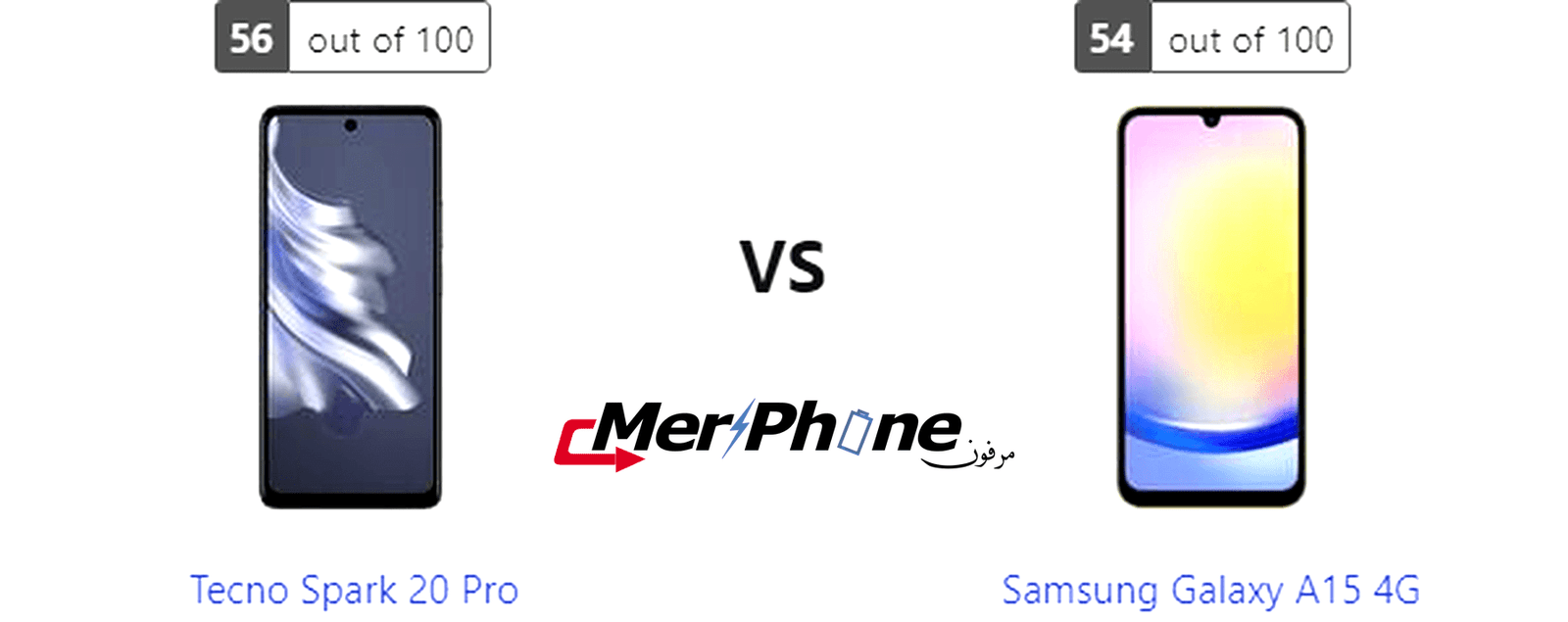 دليل الاختيار المتكامل: Tecno Spark 20 Pro أو Samsung Galaxy A15 4G؟