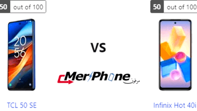 دراسة مقارنة: TCL 50 SE ضد Infinix Hot 40i