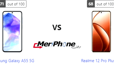 تحليل الأداء: مقارنة Samsung Galaxy A55 5G مع Realme 12 Pro Plus 5G