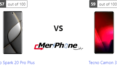 تقرير مفصل للمواصفات: Tecno Spark 20 Pro Plus ضد Tecno Camon 30