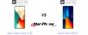 مقارنة شاملة: Xiaomi Redmi Note 13 5G ضد Xiaomi Poco M6 Pro