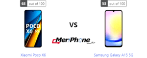 مقارنة هاتف: Xiaomi Poco X6 ضد Samsung Galaxy A15 5G
