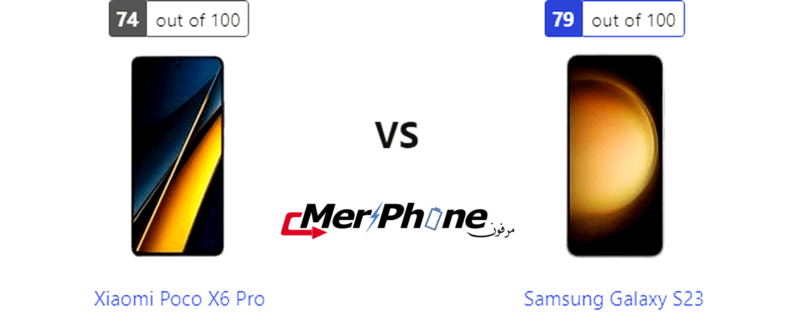 دليل المفاضلة: Xiaomi Poco X6 Pro أم Samsung Galaxy S23؟