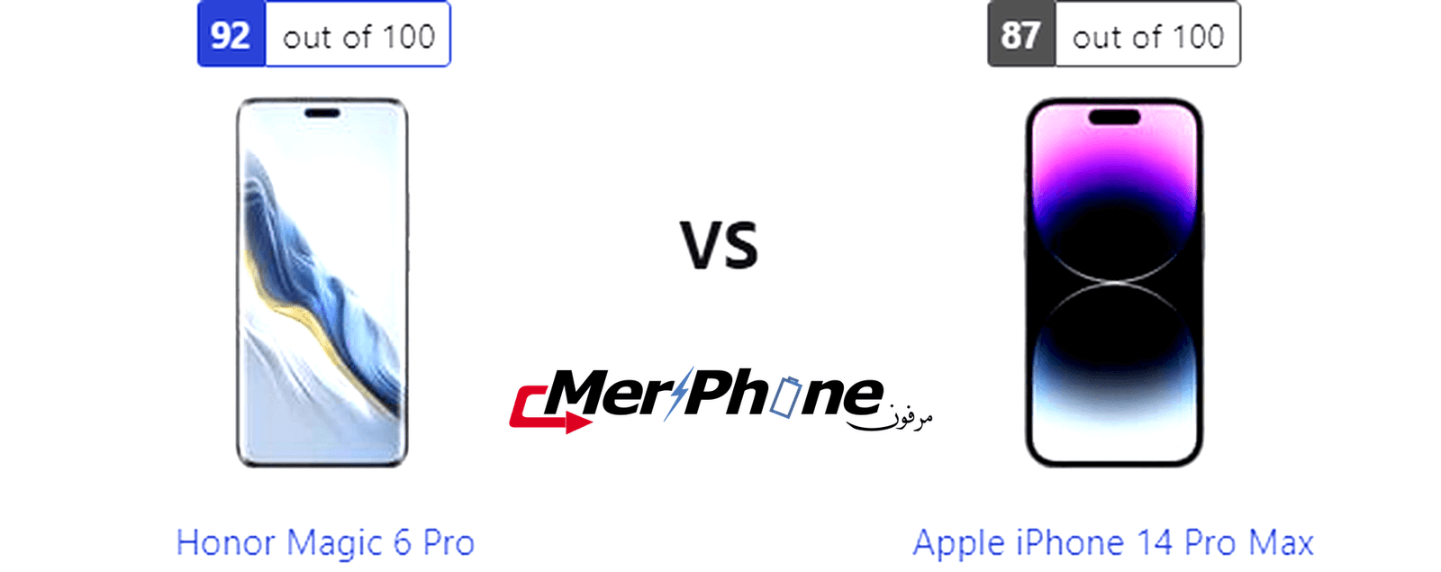 تقرير تقني: مواجهة Honor Magic 6 Pro و Apple iPhone 14 Pro Max