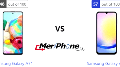 دليل المفاضلة التقنية: Samsung Galaxy A71 مقابل Samsung Galaxy A25