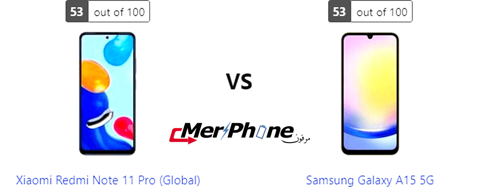 تقرير تفصيلي: مقارنة Xiaomi Redmi Note 11 Pro (Global) ضد Samsung Galaxy A15 5G