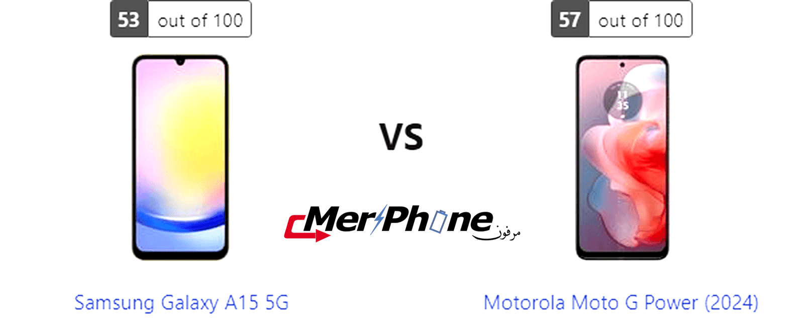 تقييم علمي دقيق: مواصفات Samsung Galaxy A15 5G و Motorola Moto G Power (2024)