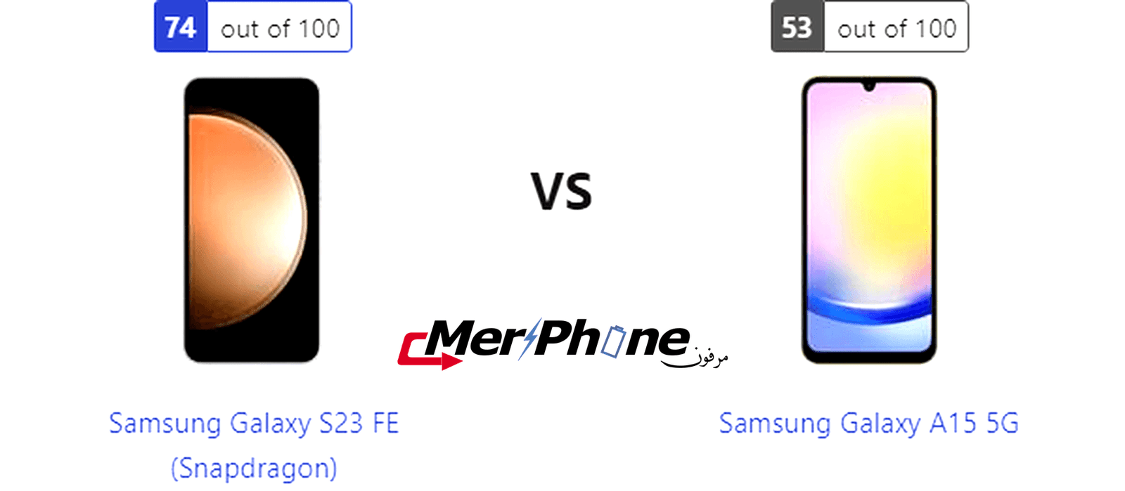 تحليل استراتيجي للمواصفات: Samsung Galaxy S23 FE (Snapdragon) و Samsung Galaxy A15 5G