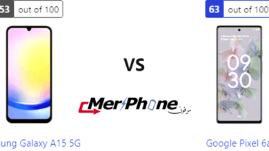 معركة الهواتف المتقدمة: مقارنة Samsung Galaxy A15 5G و Google Pixel 6a