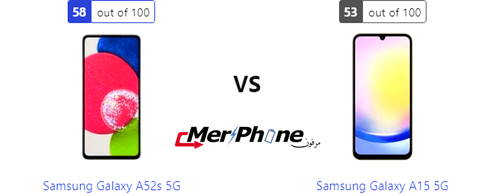 تحليل عميق: مقارنة Samsung Galaxy A52s 5G و Samsung Galaxy A15 5G