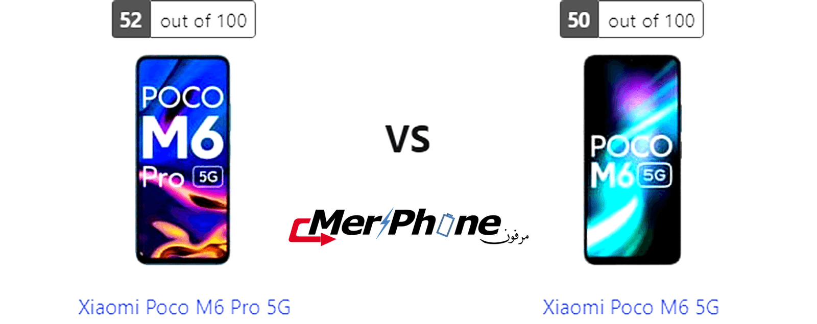 مختبر التقنية: Xiaomi Poco M6 Pro 5G يتحدى Xiaomi Poco M6 5G