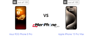مقارنة هاتف: Asus ROG Phone 8 Pro ضد Apple iPhone 15 Pro Max