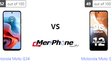 تحليل المواصفات: Motorola Moto G34 يقابل Motorola Moto G32