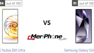 تقرير مواصفات: مقارنة ZTE Nubia Z60 Ultra ضد Samsung Galaxy S24 Ultra
