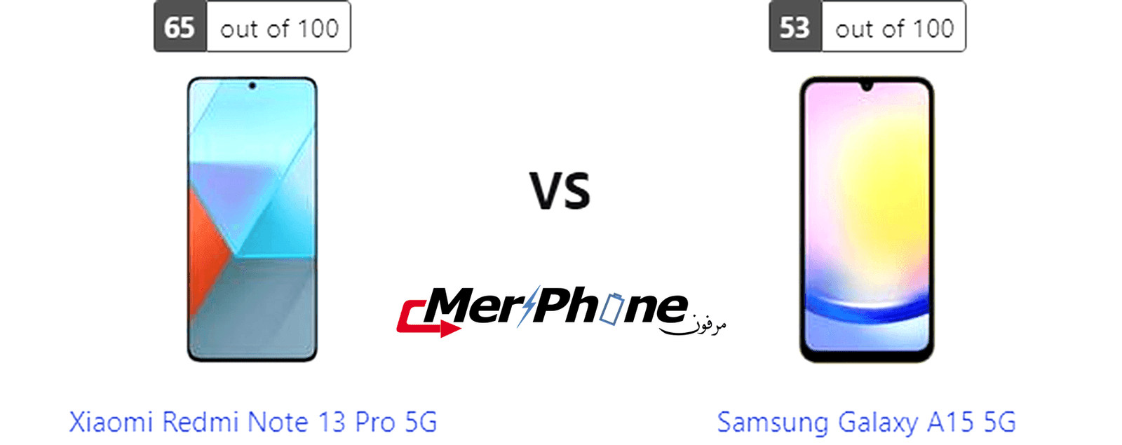 تقرير تقني: مواجهة Xiaomi Redmi Note 13 Pro 5G و Samsung Galaxy A15 5G