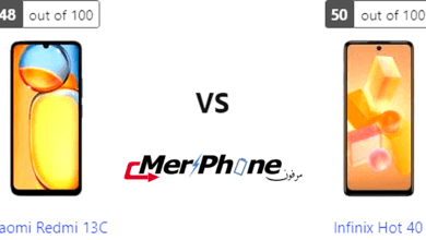 تقييم علمي: خصائص Xiaomi Redmi 13C مقابل Infinix Hot 40